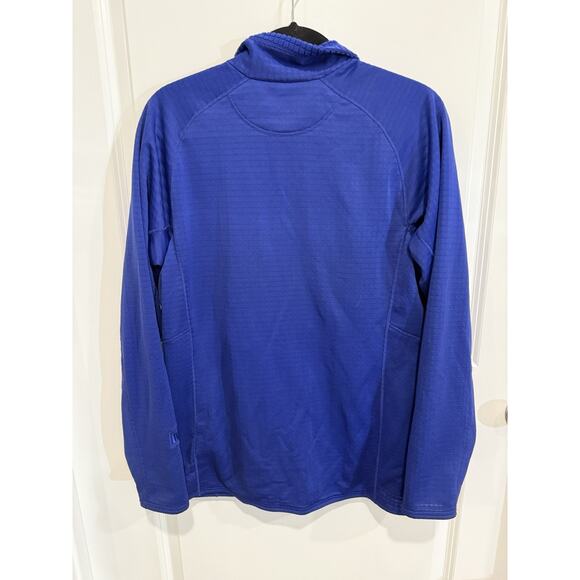 Patagonia R Series Full Zip Blue Grid Fleece Jacket Womens Size Large - Picture 2 of 10